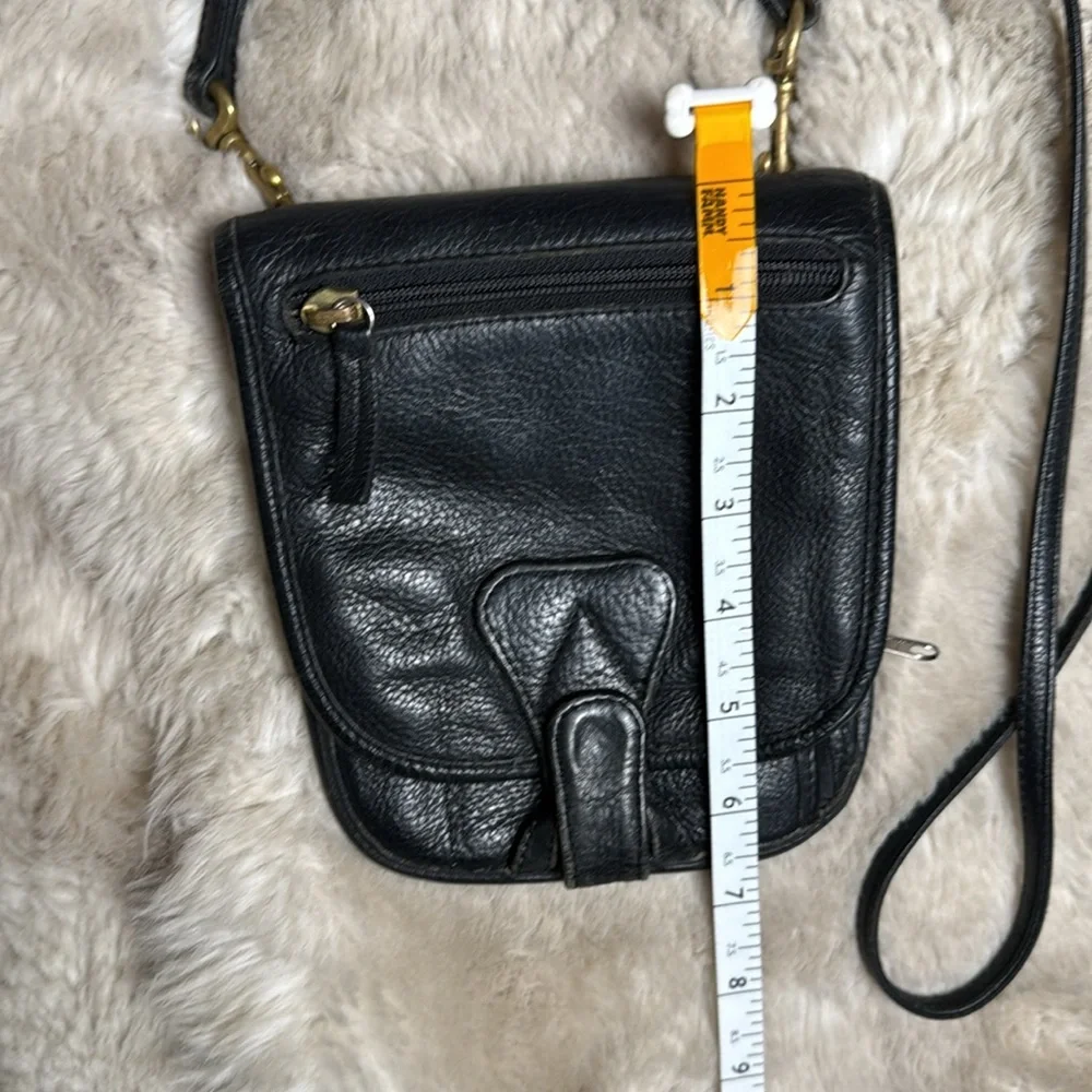 J.P. Ourse & Cie Black Multi Pocket Wallet Belt Bag Crossbody Bag Unisex